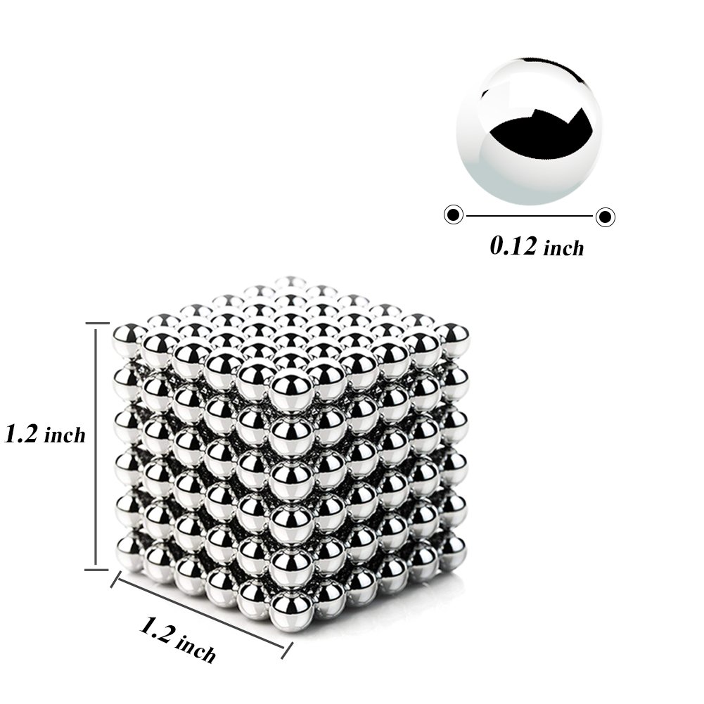 Puzzle Toy Rollable Magnets Fidget Toys for Anxiety Stress Helps Focusing (3mm)