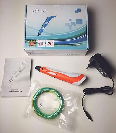 قلم رسم ثلاثي الأبعاد برتقالي Amazon Ae