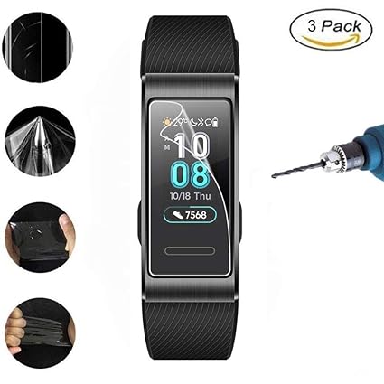 Amazon.com: Vicstar Huawei Band 3 Pro Clear Screen Protector ...