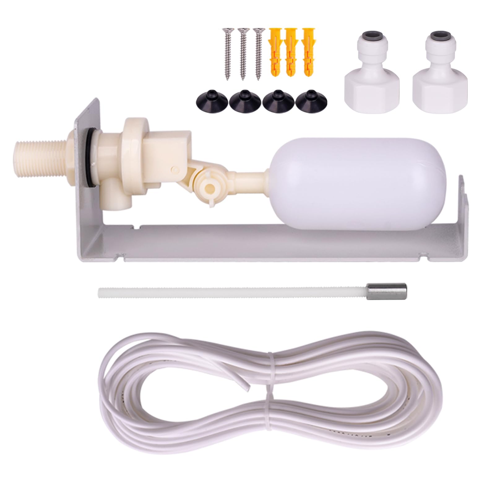 Photo 1 of Water Fountain Auto Fill System,Water Leveler Float Kit,Auto Pool Filler Pond Auto Fill Float Valve with Adjustable Arm for Outdoor Fountains, Gardens, Ponds, Tank?Aquarium, Pool