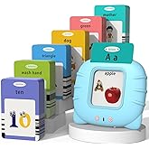 Startcan Talking Cards for Toddlers, Speech Therapy Toys Autism Toys, ABC 123 Sight Words Etc, Educational Learning Interactive Toys with Giftable Package (510-blue (New ABC+123+ 3 Songs))