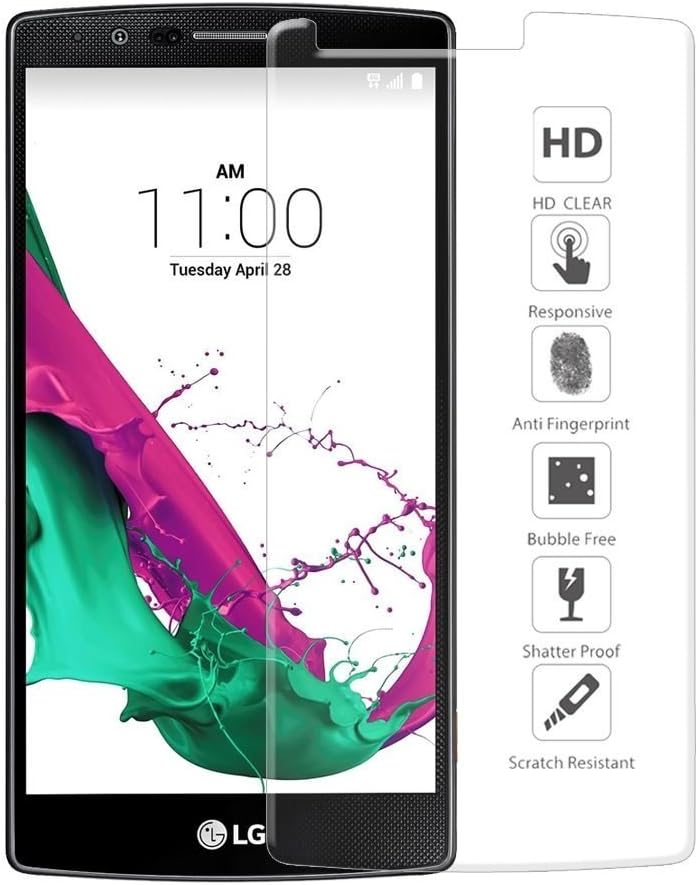 SS Tech Screen Protector for LG G4 [3D Touch] [HD Ultra Clear] [Case Friendly] Tempered Glass Screen Protector