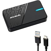 AVerMedia GC311G2 USB-C Game Capture Card, 1080p60, 4K60 HDR Pass-Through | Made in Taiwan and FCC compliant. Built for dependable streaming with 4K60 HDR pass-through and smooth 1080p60 capture.