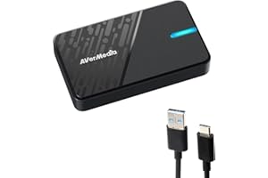 AVerMedia Capture Card for Streaming, 4K60 HDR Passthrough​, 1080p60 Video Recording, Ultra-Low Latency Game Streaming for Sw