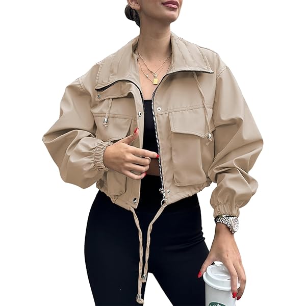 未使用タグ付き　BULKY SLEEVE CROPPED JACKET FULLING FINISHED SHADOW CHECK CROPPED BOMBER JACKET – THE
