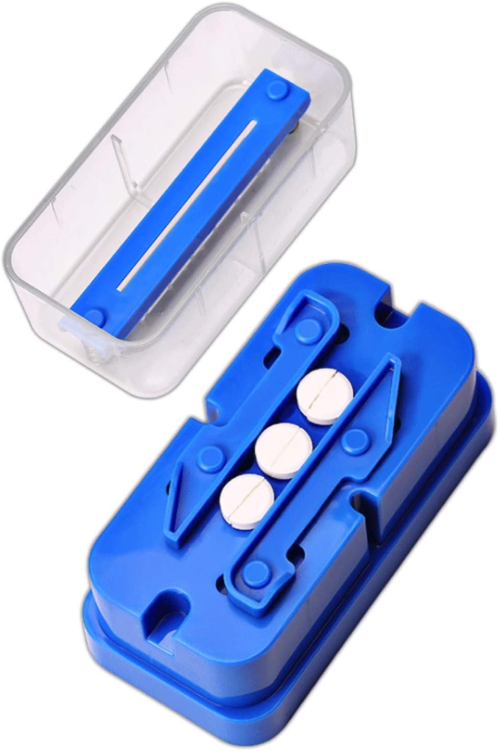 Amazon wumio 複数錠剤用 ピルカッター まとめ切り 分割 時短 効率 薬局 介護 ペット 子ども ピル カッター 薬 錠剤