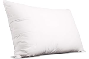 EDOW Luxury Soft Pillows for Sleeping, Fluffy Down Alternative Polyester Fiber Filled Pillow, Home&Hotel-Collection, Machine Washable