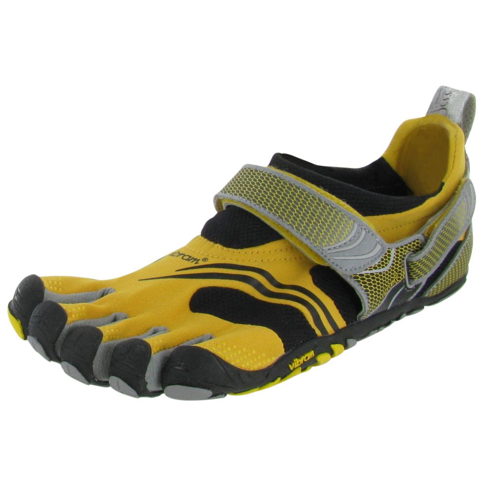 Photo 1 of Vibram Men's FiveFingers KMD Sport Shoe, Yellow/Black/Silver, 46 EU / 11 - 11.5 US