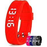 Tabtime Vibrating Alarm Wristband - Silent Alarm Watch for Adults and Kids - with up to 10 Personal or Pill Reminders per Day​