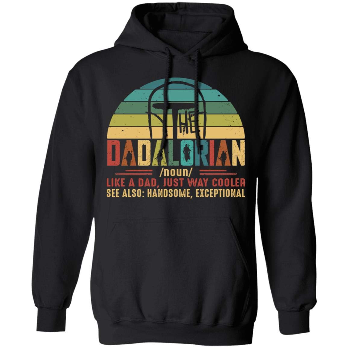 Urvog The Dadalorian Definition Like A Dad Just Way Cooler Cool Funny Father's Day Meme T 