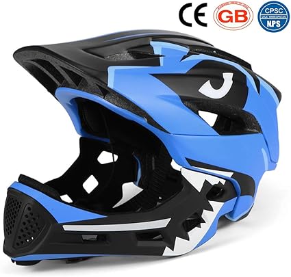 boys full face bike helmet