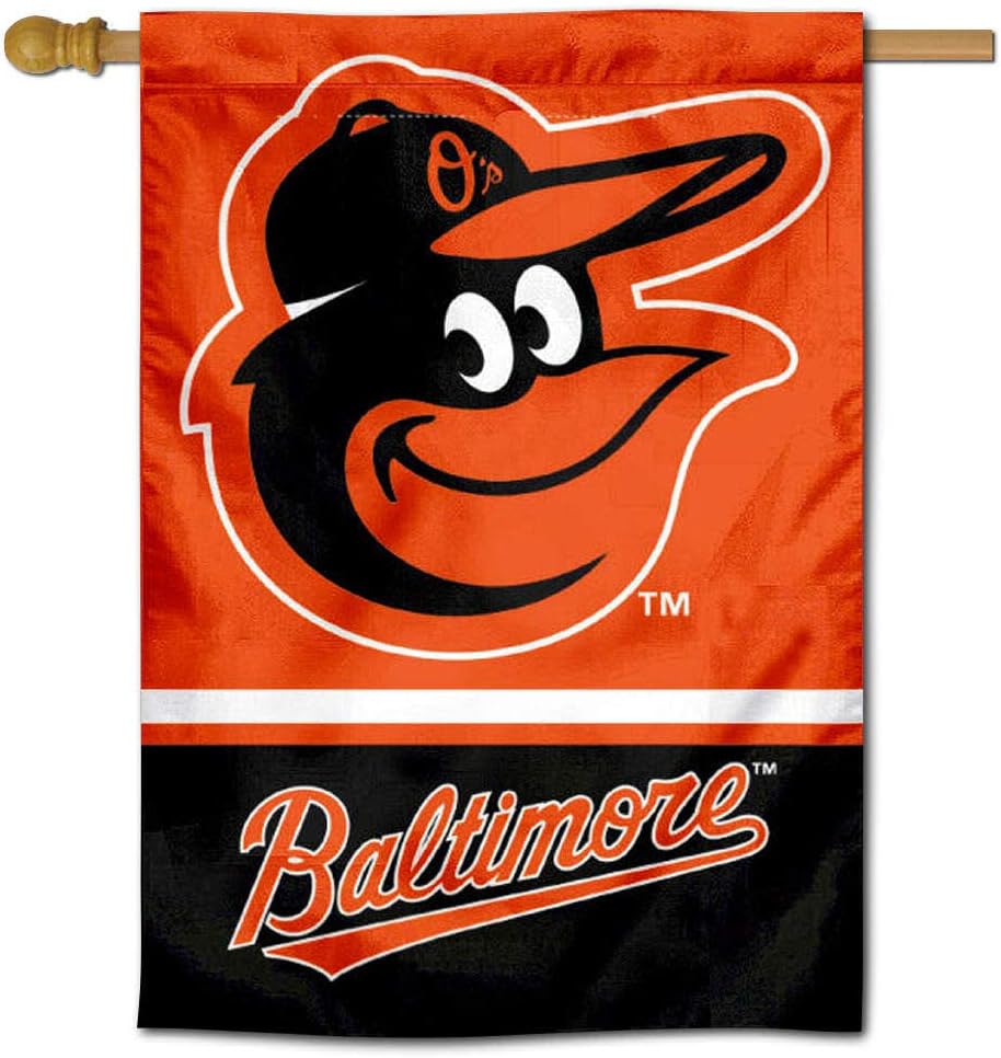 Best Baltimore Orioles Garden Flag