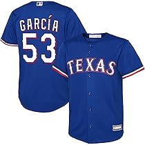 Outerstuff Adolis Garcia Texas Rangers MLB Kids Youth 8-20