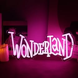 Wonderland Neon Signs Alice In Wonderland Neon