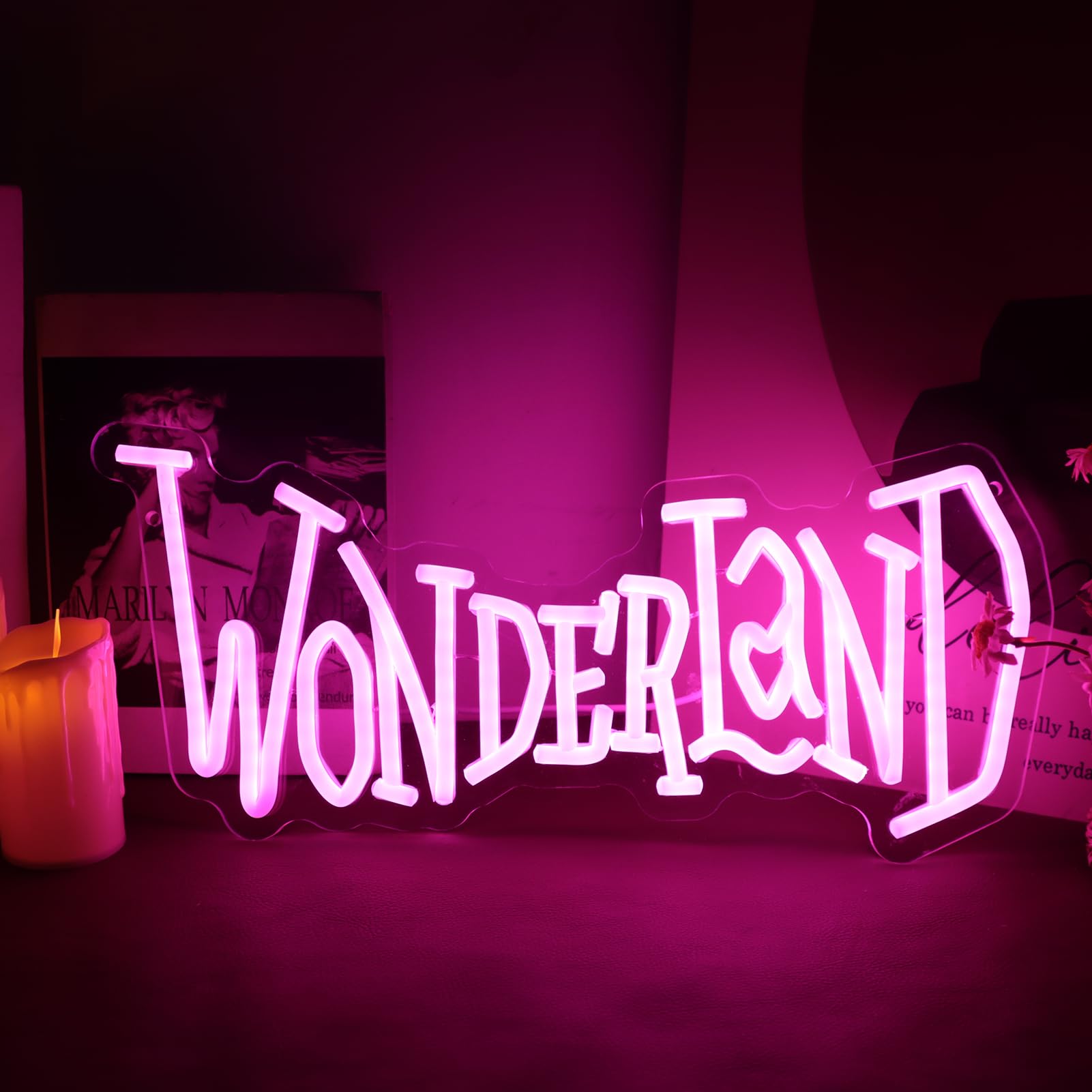 Wonderland Neon Signs Alice In Wonderland Neon