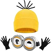 FACATH Halloween Costume Accessories Adults Yellow Beanie Hat