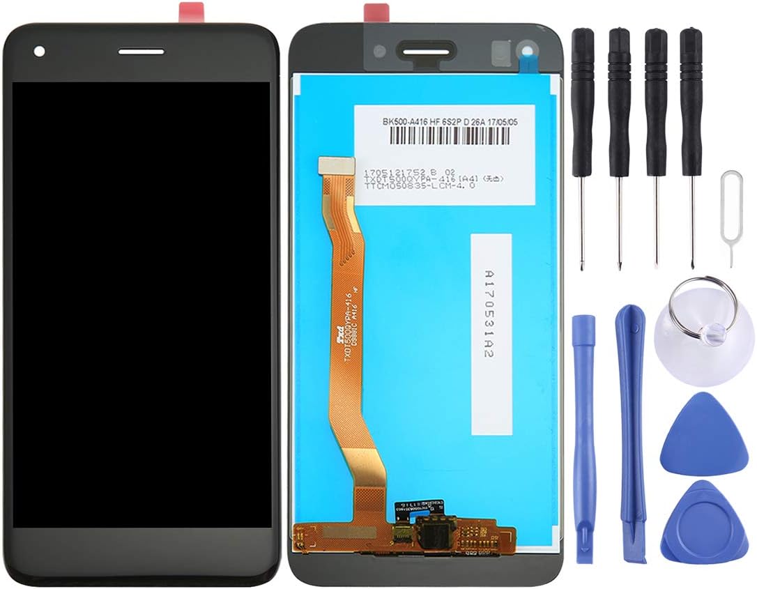 Mobile Phone LCD Screen for Huawei Enjoy 7 / Y6 Pro 2017 / P9 lite Mini LCD Screen and Digitizer Full Assembly(Black) LCD Screen (Color : Black)