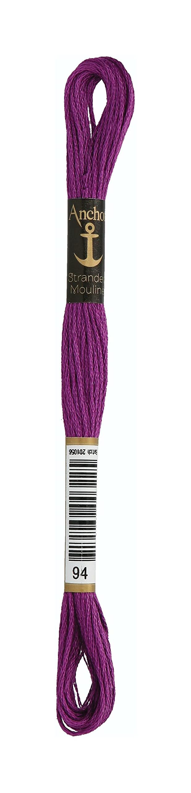 Anchor Six Strand Embroidery Floss 8.75 Yards-Plum Dark 12 per Box