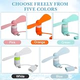 UKCOCO 5pcs Portable USB Type C Mini Phone Fan - Random Color Smartphone Cooler view 3