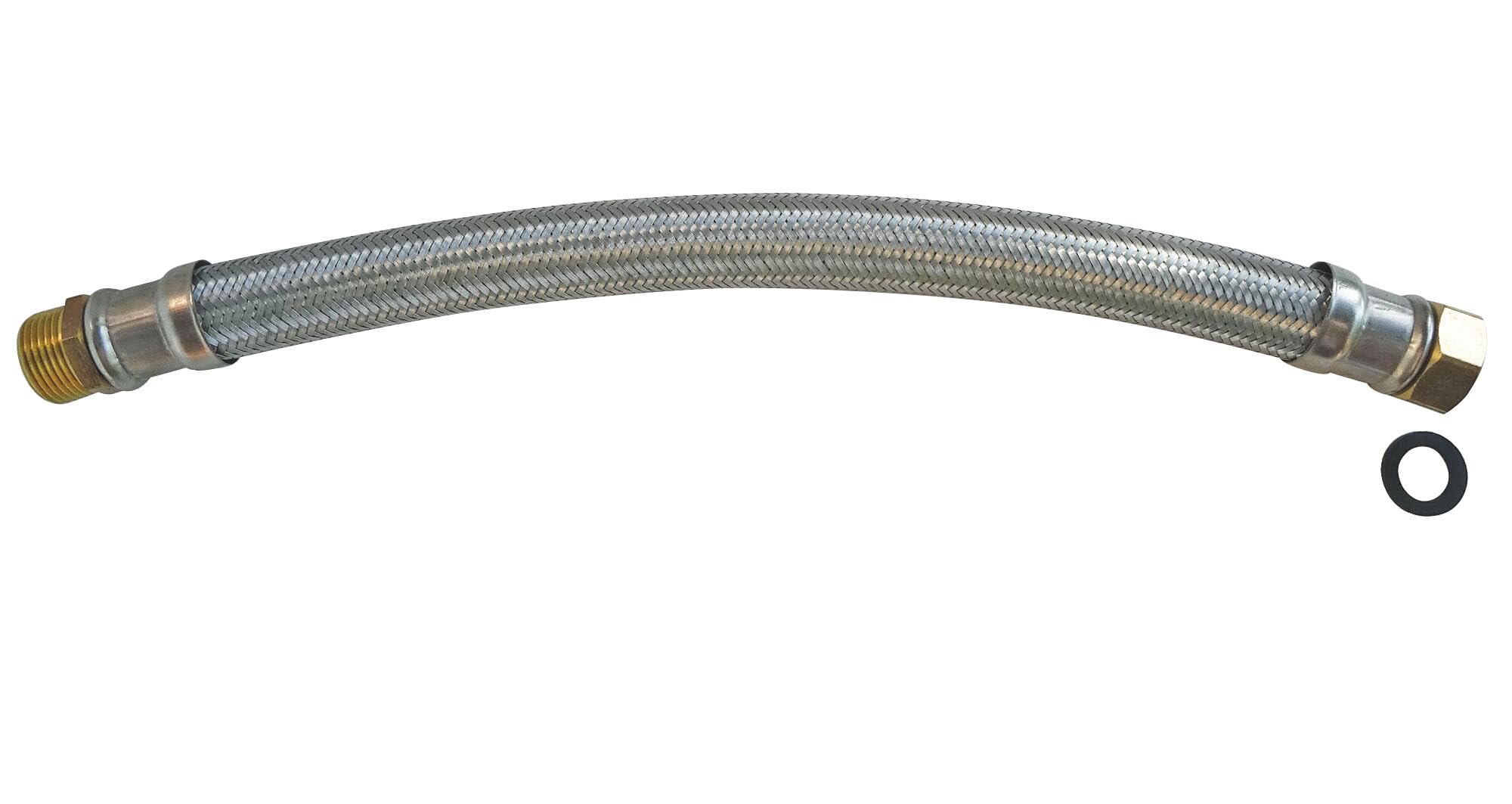 SOMATHERM FOR YOU 5661-70 Flexible MF 1 inch Heating Hose DN26 Galva L700 MF1, Gray