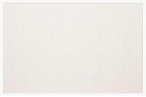 AMKIOKIO 24x36 Inch Linen Cork Board - Stylish Home Decor, Versatile Pinning Surface, Includes Hanging Kit, White-Framed