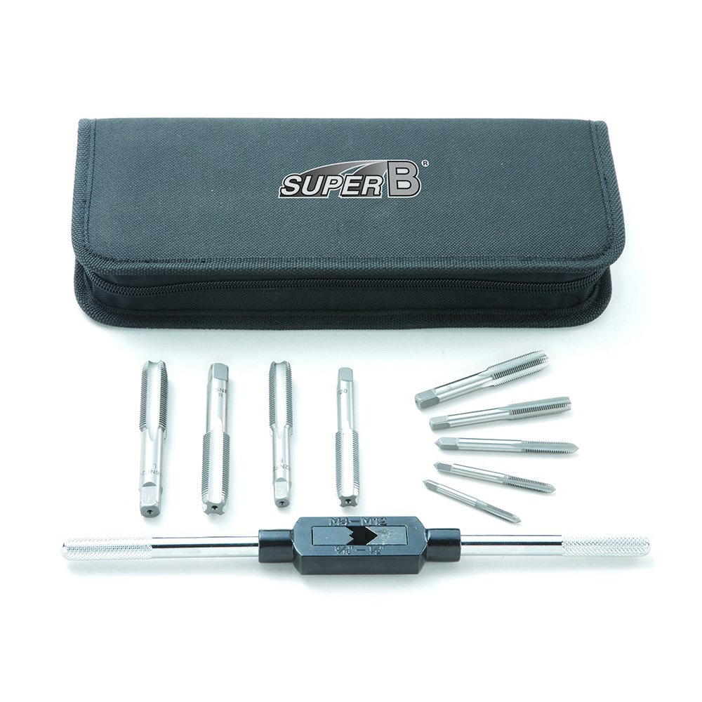 TAP SET WITH HANDLE PEDAL/4-10MM