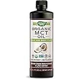 Nature's Way Organic MCT Oil From Coconut, Non-GMO, Gluten-free, 14 g MCTs per serving, 16 FL Ounce