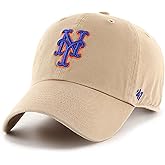 '47 New York Mets Clean Up Adjustable Strapback Khaki Hat