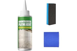 Nano Crystal Coating Agent for Tile & Furniture, Marble Nano Crystal Plating Agent for Stone (1pc 50ml)
