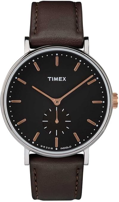 timex fairfield black