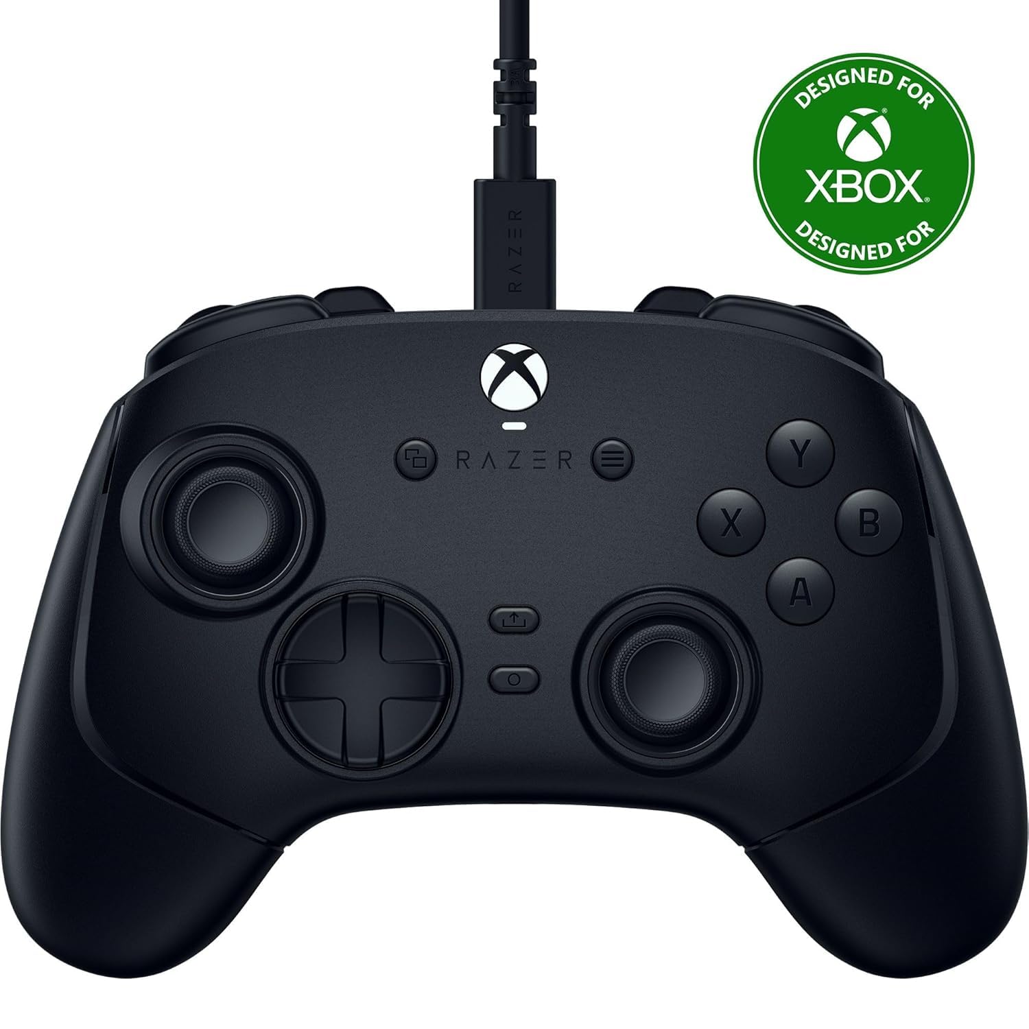 Photo 1 of Razer Wolverine V3 Tournament Edition Wired Gaming Controller: Licensed for Xbox Series X|S, Xbox One, Windows PC - 6 Remappable Buttons - Fast Triggers - USB-C Cable - Wired Tournament Mode - Black (Renewed)
