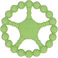 Nuby Silicone Wheel Teether - 3+ Months - Soft, Multi-Textured Baby Teething Toy - Natural Teething Relief for Babies