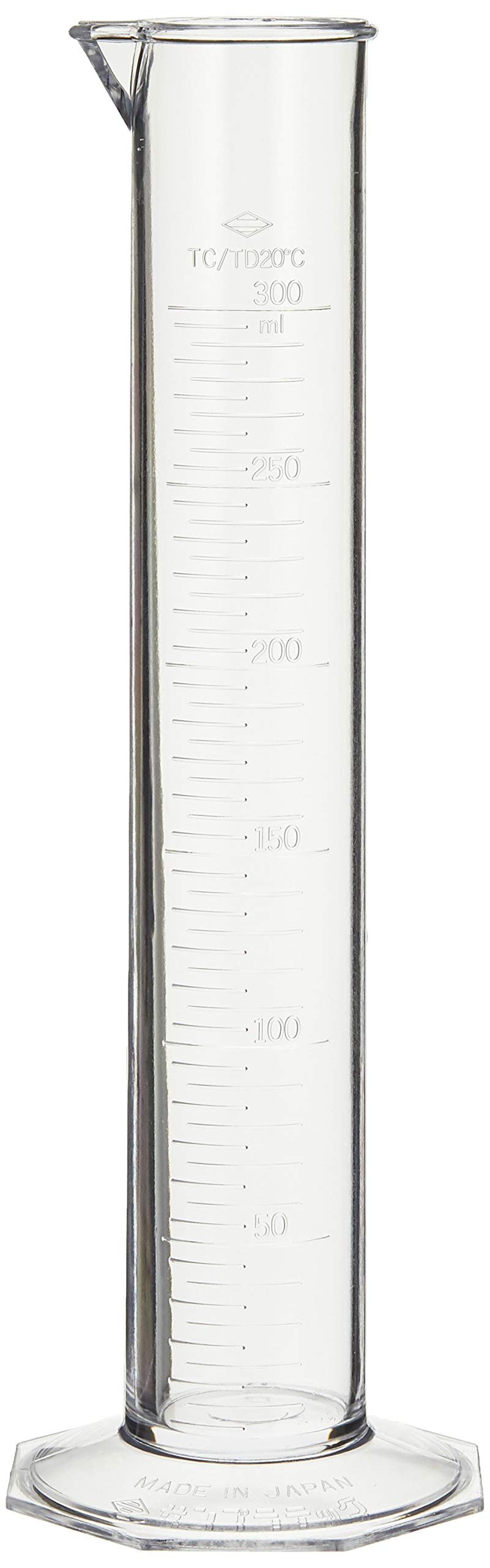 サンプラテック ケミカルメスシリンダー 300mL 1006商品画像