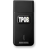 TPOB Mini Skull Single Shaver Compact Design That can fit in Your Pocket with a Turbo Charged Motor, Perfect for Both Professional and at-Home use (Black)