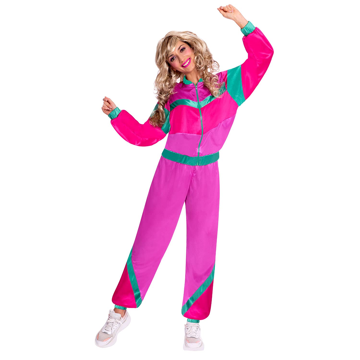 amscan 9906985 Adult Ladies Jogging Suit Costume (UK 14-16)