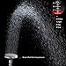 KZKJ Shower Head High Pressure Rain Air-Injection Adjustable Replacement For Your Bathroom Shower Heads Luxury Polished Chrome