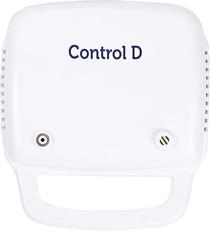 Control D White Compressor Nebulizer with Child and Adult Masks (White)