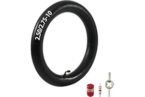 KAMIER 2.50/2.75-10 Inner Tube for Razor MX650 MX500 SX500 Mcgrath 49cc 50cc 2-Stroke Syx Moto Holeshot SSR SX50 X-pro Dirt Bike CRF50F XR50R PW50 TTR50 KDX50 Suzuki JR50 Pit Dirt Bike Tire Tube Parts