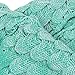 AmyHomie Mermaid Tail Blanket, Girls Mermaid Blanket for Kids Soft Crochet Sleeping Bag, Mermaid Gift for Christmas(ScaleMint,Kids)