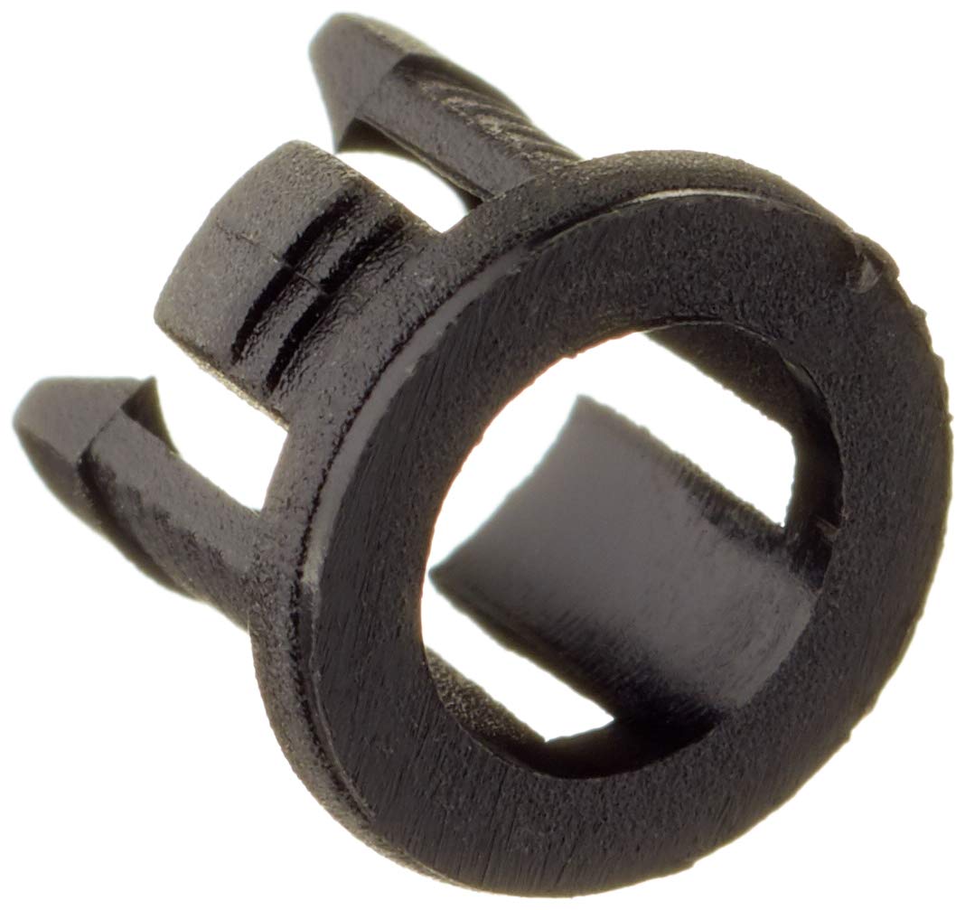 SeKi 10 x LED Clip 5 mm Bracket Fitting Frame Mounting Ring, Black