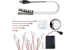 TEDDOO 14 LED Compatible with Lego Building Block Lighting Kits, Night Light Building Block Lights, Model Lighting, Decorativ