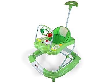baby walker with parent handle