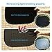 Car Window Shade - 4 Pack Cling Car Side Windows Sunshade PCV Electrostatic Film Blocks Over 99% of Harmful UV Rays - 2 Size(20