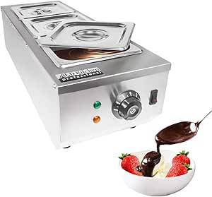 Amazon.com: ALDKitchen Chocolate Melting Pot | Manual Control Chocolate