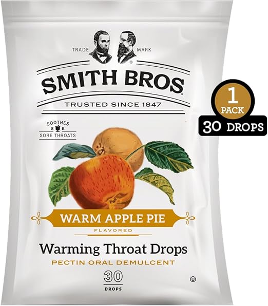 Sore Throat Drops with Pectin by Smith Brothers (Warming