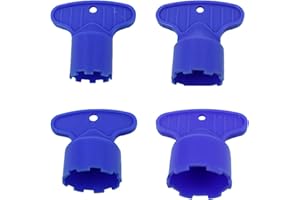 CAOXIONG 4 Pack (4Size) Sink Cache Faucet Aerator Keys Faucet Aerator Removal Wrench Tools for Mm16.5,18.5,21.5,24