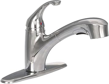 American Standard Jardin Single Handle Pull Out Sprayer Kitchen