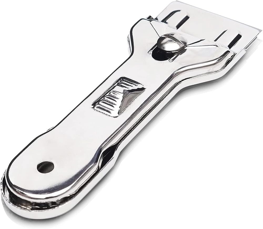 Karinear Glass Scraper Tool for Windows, Hobs, Ovens - Non Scratch