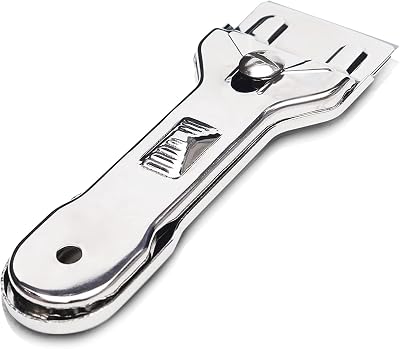 Karinear Glass Scraper Tool for Windows, Hobs, Ovens - Non Scratch