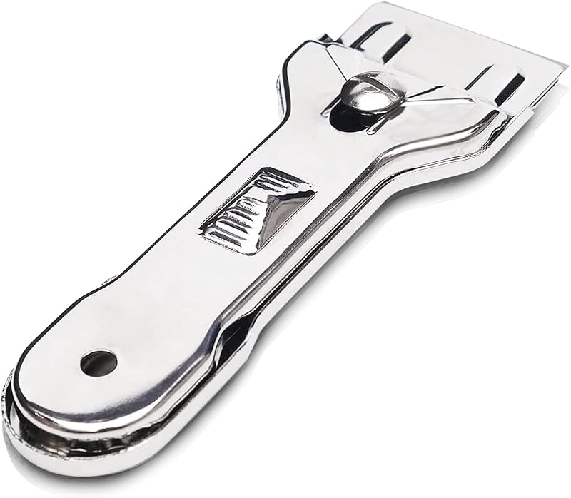 Karinear Glass Scraper Tool for Windows, Hobs, Ovens - Non Scratch